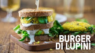 Burger di lupini e funghi cardoncelli [upl. by Nniw752]