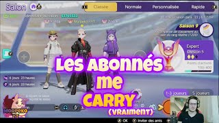 8 Les ABONNÉS me CARRY sur POKÉMON UNITE  MaîtreKayoh feat Zodiak [upl. by Irat]