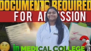 Basic Documents📃Required before Admission in Medical College✨ gmc ambikapurneet rsdks [upl. by Ernesta887]