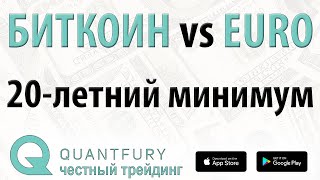 Кто надежней евро или биткоин Что делать биткоину когда евро падает [upl. by Anoit]