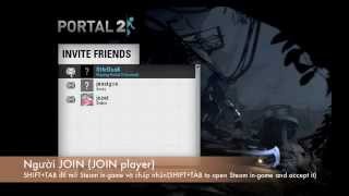 Guide Coop PORTAL 2 through STEAM skidrow crck [upl. by Amarette]