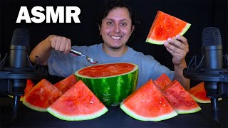 ASMR Watermelon Mukbang NO TALKING [upl. by Hahsia]