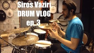 New Heads Tuning And A Warmer Sound  Siros Vaziri DRUM VLOG ep 3 [upl. by Fenn]