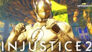 The Best Flash Ive Ever Played  Injustice 2 quotReverse Flashquot amp quotGodspeedquot Gameplay Epic Gear [upl. by Aneliram]