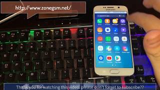 How to bypass samsung account lock  reactivation lock android 70 on s6  s6Edge Best and easy way [upl. by Pincas758]