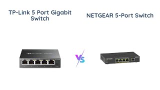 TPLink vs NETGEAR  Gigabit Switch Comparison [upl. by Aldarcy191]