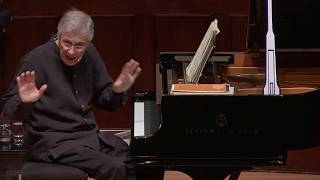 Christian Zacharias LectureRecital at Wigmore Hall [upl. by Attenyw527]