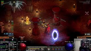 TODAY IS THE DAY  HELL HC NECROMANCER SPEEDRUN llamarpg [upl. by Eillo]