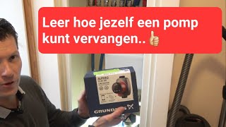 Hoe vervang je een energieverslindende pomp door een Grundfos label Apomp [upl. by Norrahs]