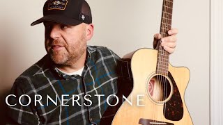 CORNERSTONE   Derek Charles Johnson   Acoustic Cover   Music Video [upl. by Medor]