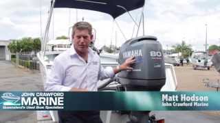 Outboard Engine Flush  How to flush your Yamaha Outboard Engine  John Crawford Marine [upl. by Joyan]