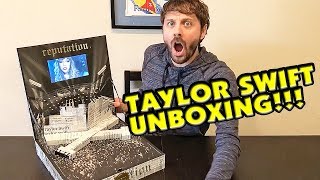 Taylor Swift reputation Tour VIP UNBOXING [upl. by Lorette]