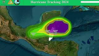 Tropical Storm Watch Tropical Storm Nadine  Saturday October 19 2024 [upl. by Yelyah]