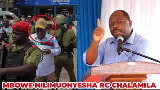 MBOWE NA CHADEMA NILIWAPA FUNZO KIDOGO RC CHALAMILA  MAANDAMANO HAWAKUFANYA NILIJAZA ASKARI KOTE [upl. by Kiona]