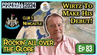 Old Man Phil  FM24 Journeyman  Ep 83  Newcastle  Florien Wirtz Debut  Are we Any Good [upl. by Ailla250]