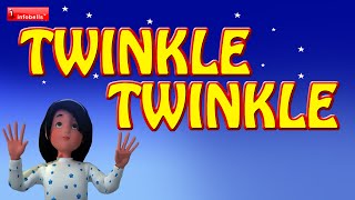 Twinkle Twinkle Little Stars  Traditional Nursery Rhyme 3D Animated [upl. by Ramsay255]