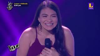 Joselin Barrantes interpretó hermoso tema en La Voz Perú [upl. by Horgan]