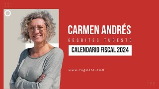 📅 ¡Descarga el calendario fiscal 2024  GesBites tugesto [upl. by Alyce]