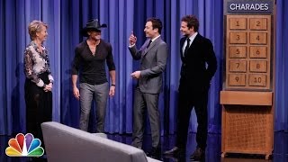 Charades with Bradley Cooper Tim McGraw and Emma Thompson Part 1 [upl. by Conrado458]