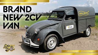 This is a BRAND NEW Citroen 2CV AK Electric Delivery van  exclusive first drive review [upl. by Amadeo966]