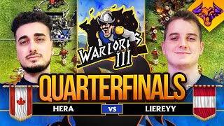 Hera vs Liereyy Quarterfinals Warlords 3  BRUTAL GAMEPLAY [upl. by Wenz]