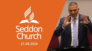 Seddon SDA Church Livestream  Pr Tony Reyers 21092024 [upl. by Haonam]