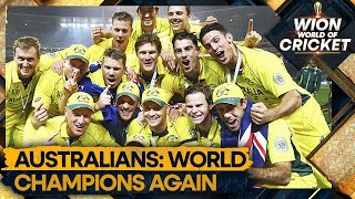 Ind vs Aus Final Australia beats host India to win 6th World Cup title  WION World of Cricket [upl. by Eisle896]