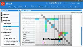 Dedoose Analysis and Data Visualization [upl. by Ardnosak410]