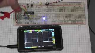 4093 LED Blinker astabile Kippstufe PWM Erklärung und Aufbau 2 Tutorial [upl. by Coppins659]