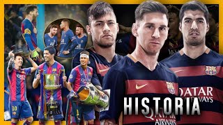 Lo que el PSG jamás logrará MSN del Barcelona HISTORIA [upl. by Oswell]