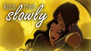 Korra amp Asami  Kiss Me Slowly [upl. by Hagar]