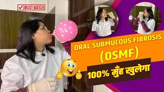 Best Exercise in Oral submucous fibrosis OSMF 100 मुँह खुलेगा [upl. by Yahiya119]