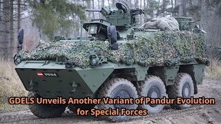 GDELS Unveils Another Variant of Pandur Evolution for Special Forces [upl. by Yeltnerb]