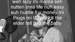 Vybz Kartel Lyrics to Life Is What You Make It [upl. by Gabrielson941]