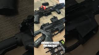 Carbines amp Pistols PSA AKV9 FM45 Canik SFX Tisas 1911 45SSR pewpew 9mmpistol edc headshot [upl. by Rapsac]