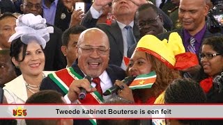 Tweede kabinet Bouterse is een feit [upl. by Nnaitsirhc]