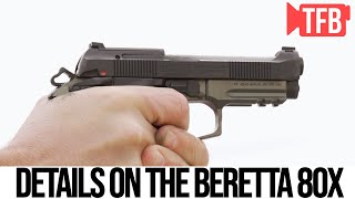 Details on the NEW Beretta 80X Cheetah 380 Pistol SHOT Show 2023 [upl. by Gelman]