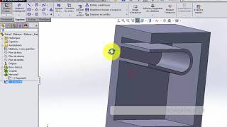 solidworks Nervure [upl. by Ailuig]