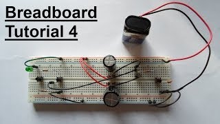 Breadboard Tutorial 4  Kondensatorschaltung [upl. by Juliet997]