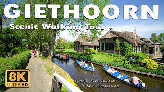 Giethoorn The Most Beautiful Village In The Netherlands 8K [upl. by Noiramaj]