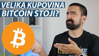 VELIKI UPLIV KAPITALA U BITCON A CENA STAGNIRA [upl. by Teraj]