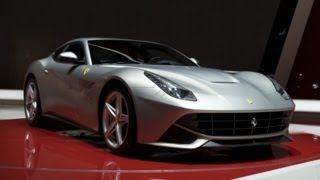 Ferrari F12 Berlinetta walk round at Geneva 2012 [upl. by Odille814]