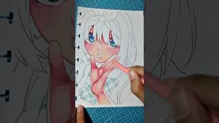 Drawing Nakano Yotsuba 🟢  GoToubun no Hanayome  Reffused  shorts drawing [upl. by Walley]