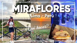 Miraflores la zona mas Moderna de Lima  Perú ¿Qué hacer [upl. by Ahseiyk704]