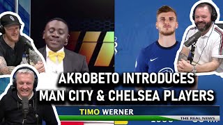 Akrobeto Introduces Man City amp Chelsea Players REACTION  OFFICE BLOKES REACT [upl. by Nair]