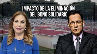 Impacto de la eliminación del bono solidario Elisa Suarez [upl. by Tymes739]