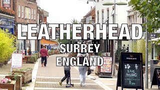 Leatherhead Surrey UK England 🇬🇧 4K HDR [upl. by Levy582]