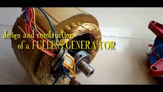 fuelless generator self charging home made [upl. by Isiad]