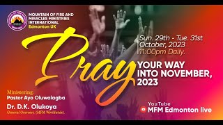 Pray Your Way Into November 2023  Day 2  30th October 11pm UK Time [upl. by Hunfredo703]