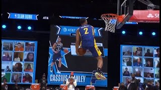 Cassius Stanley  2021 NBA Slam Dunk Contest [upl. by Lateehs]